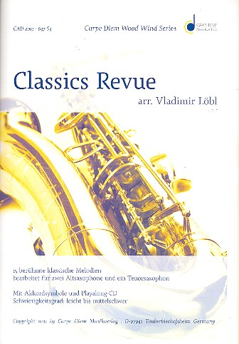 Classics Revue (+CD) 15 berühmte klassische Melodien für