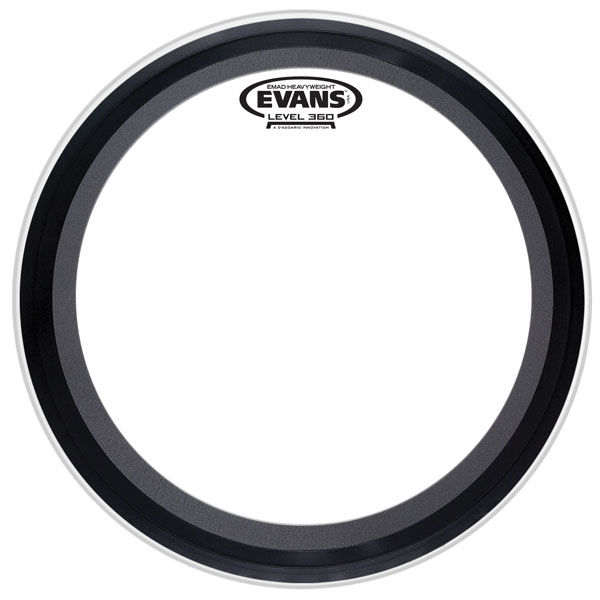 Bass Drum Fell Evans EMADHW Heavyweight Clear 22&quot;