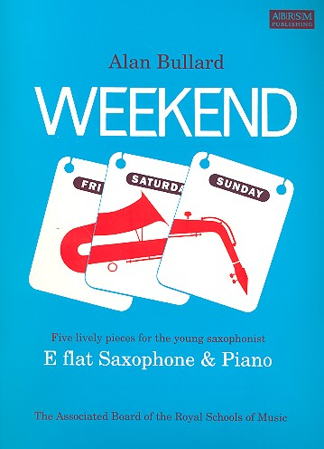 Weekend for saxophone in eb (a/bar) and piano