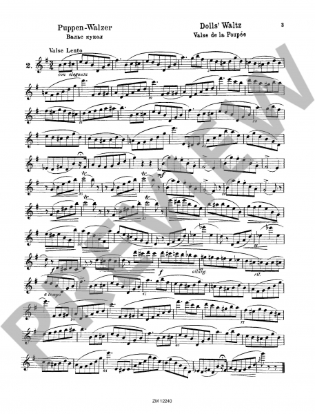 Etüden für Flöte 25 Romantische Etüden op. 66