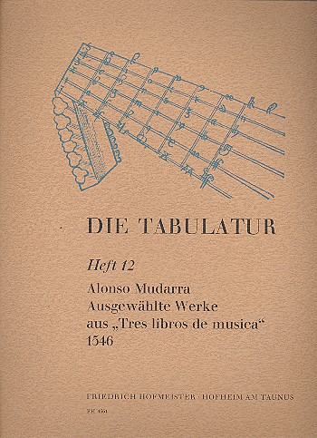 Ausgewählte Werke aus &#039;Tres libros de musica&#039; 1546