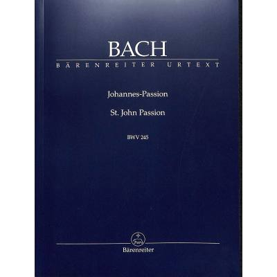 Studienpartitur Johannes Passion BWV 245