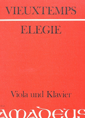 Elegie op.30 für Viola und Klavier
