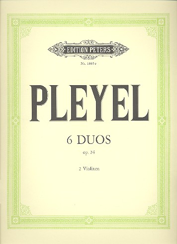 6 Duos op.24 für 2 Violinen