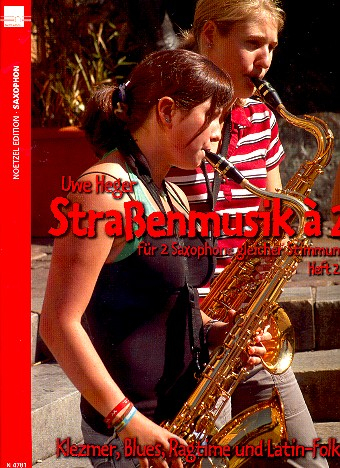 Straßenmusik à 2 Band 2 für Saxophone gleicher Stimmung