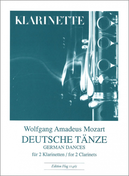 Deutsche Tänze für 2 Klarinetten