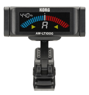 KORG AW-LT100G Anklipsen Stimmgerät 100h Batterie Hoch Präzision Farbe Display - Image 3