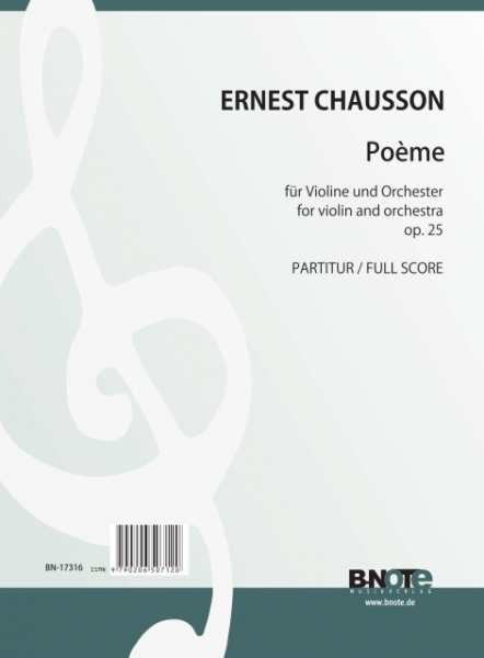 Poème op.25 für Violine und Orchester