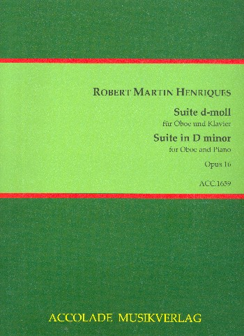 Suite d-Moll op.16 für Oboe und Klavier