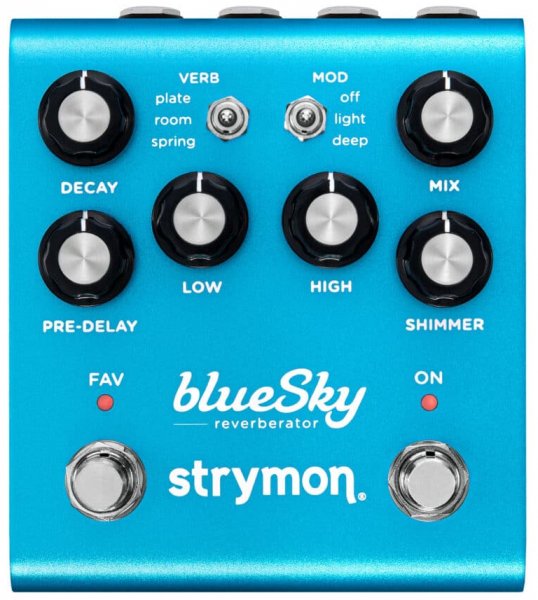 Bodeneffektgerät Strymon Blue Sky V2 Reverberator