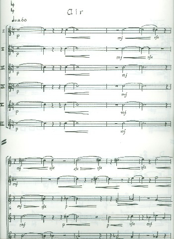 Elements for 6 flutes