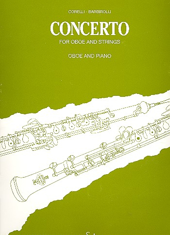 Klavierauszug & Stimme Konzert F-Dur für Oboe und Streicher