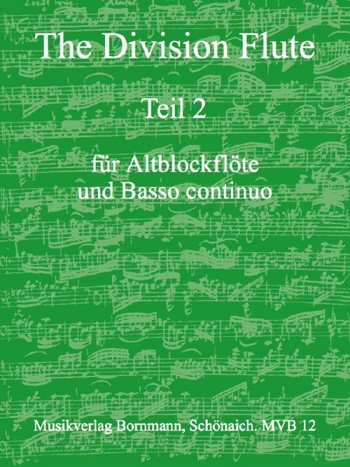 The Divison Flute Band 2 für Altblockflöte und Bc