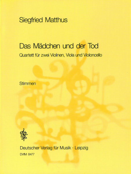 Das Mädchen und der Tod für Streichquartett