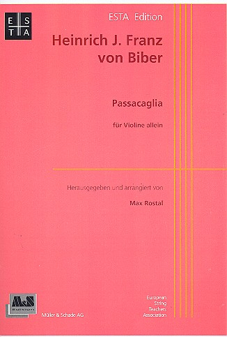 Passacaglia für Violine solo