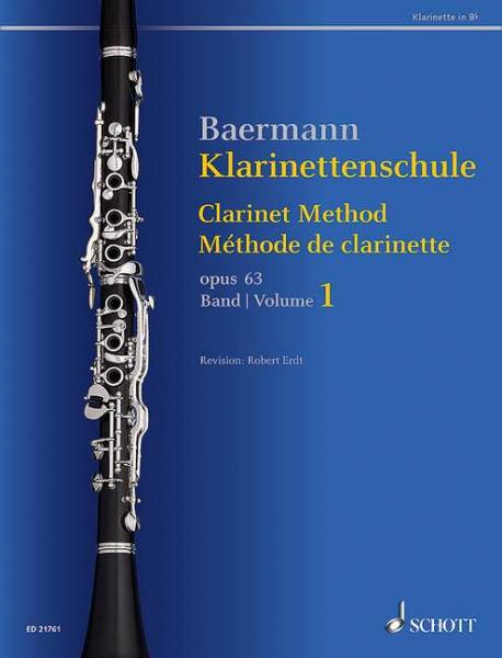 Schule für Klarinette Bärmann Klarinettenschule 1 Op 63