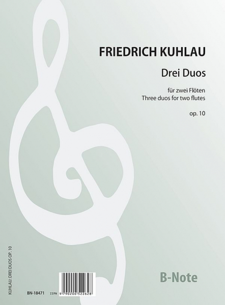 Drei Duos op.10 für 2 Flöten