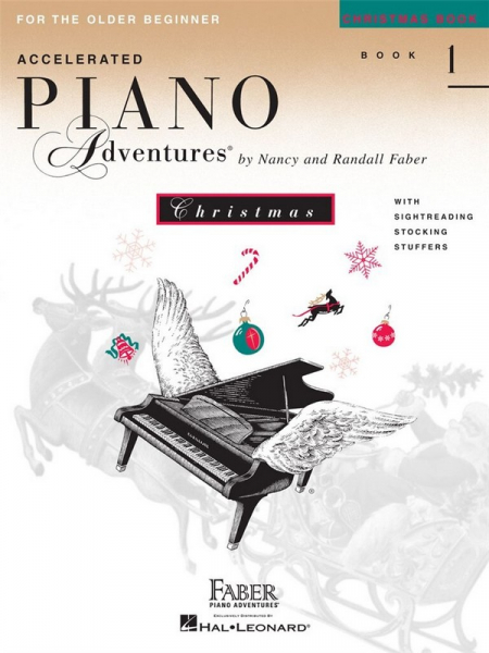 Accelerated Piano Adventures For The Older Beginner - Christmas Book for piano