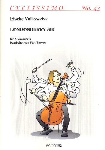 Londonderry Air für 4 Violoncelli