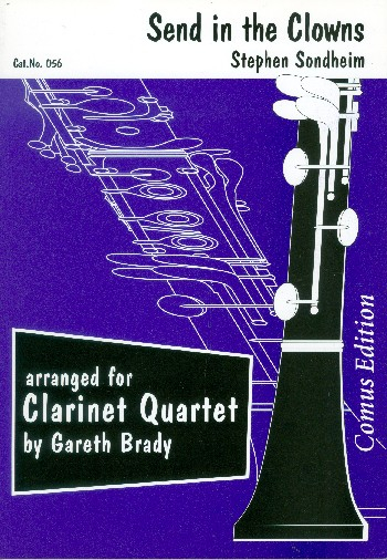 Send in the Clowns for 4 clarinets