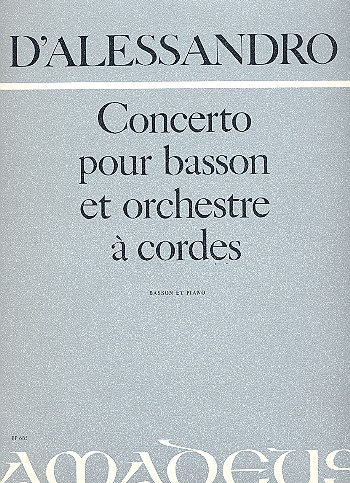 Concerto pour basson et orchestre a cordes