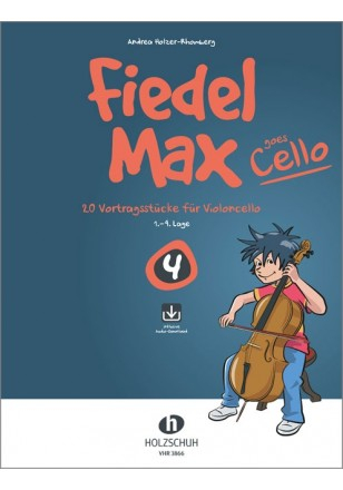 Alfons Holzschuh Musikverlag Spielband Für Cello Fiedel Max Goes Cello 4