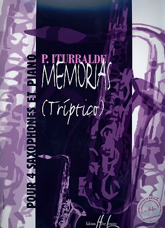 Memorias triptico pour 4 saxophones,