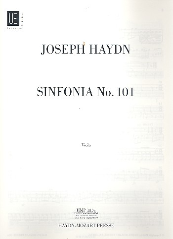 Sinfonie D-Dur Nr.101 Hob.I:101 für Orchester