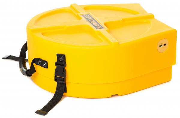 Snare Case Hardcase 14&quot; Snare HNL14S-Y Fully Lined Colour Yellow