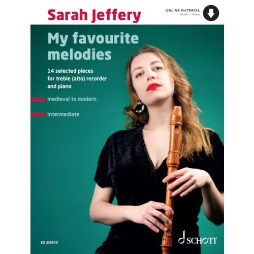 Schott Music Gmbh & Co.kg Spielband Für Altblockflöte My Favourite Melodies