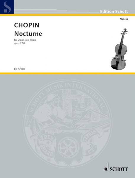 Nocturne op.27,2 für Violine und Klavier