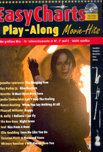 Spielbuch Instrumente Easy Charts Playalong - Movie Hits