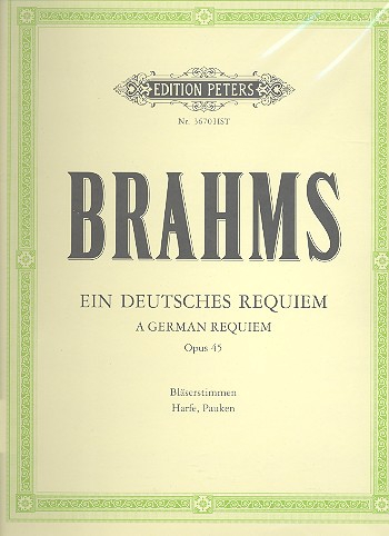 Ein deutsches Requiem op.45 für Soli, Chor und Orchester