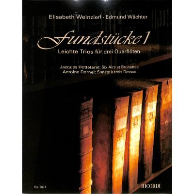 Trios für Querflöten Fundstücke Band 1