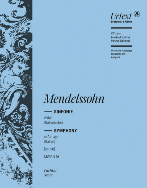 Sinfonie A-Dur Nr.4 op.90 für Orchester