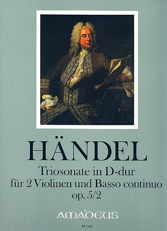 Triosonate D-Dur op.5,2 für 2 Violinen und Basso continuo