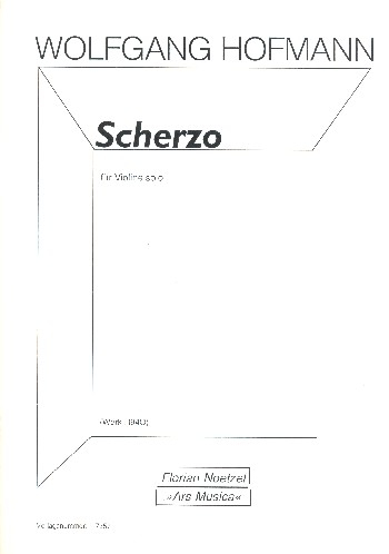 Scherzo H940 für Violine solo