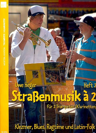 Straßenmusik à 2 Band 2 für Trompeten oder Klarinetten
