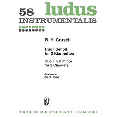 Duo Klarinette Duo 1 d-moll