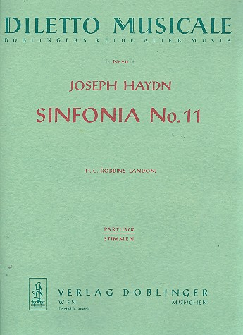 Sinfonie Es-Dur Nr.11 Hob.I:11 für Orchester