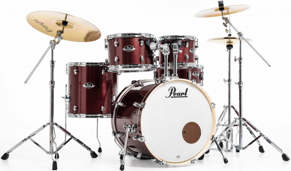 Drumset Pearl EXX705NBR/C704 Export Black Cherry Glitter