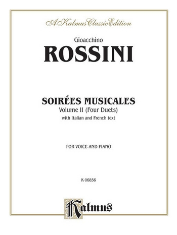 Soirees Musicales vol.2 4 Duets for 2 sopranos and piano (fr/it)