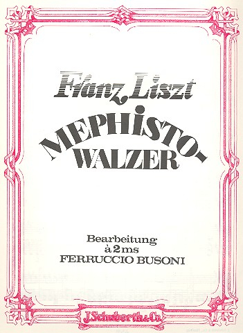 Mephisto-Walzer für Klavier