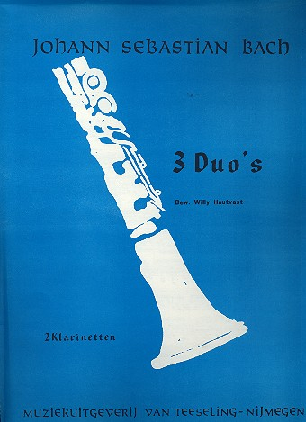 3 Duos für 2 Klarinetten
