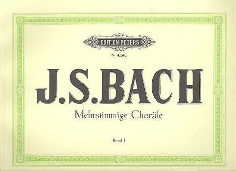 Mehrstimmige Choräle Band 1 für 4-stg. Gem Chor