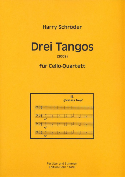 3 Tangos für 4 Violoncelli