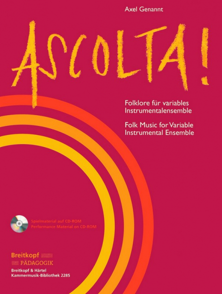 Ascolta (+CD-ROM) für variables Ensemble