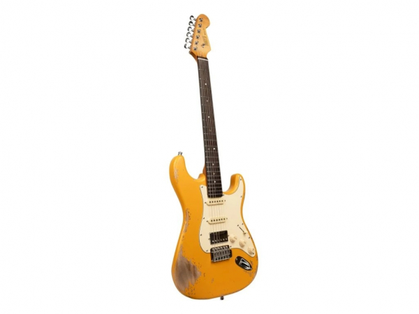 E- Gitarre Henry's Snake ST-1 Relic - Viper-Yellow RETOURE