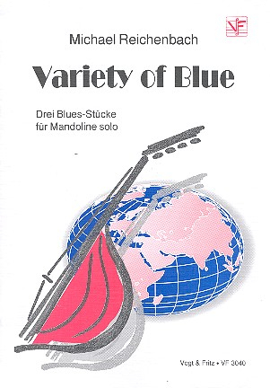 Variety of blue 3 Bluesstücke für Mandoline