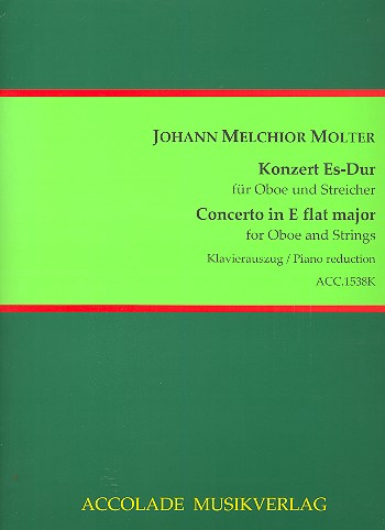 Konzert Es-Dur für Oboe und Streicher für Oboe und Klavier